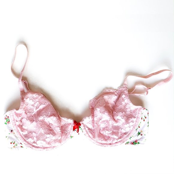 Victoria's Secret Other - victoria secret adorable pink/white floral bra 34C
